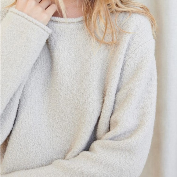 Jenni Kayne Sweaters - Jenni Kayne Boucle Rollneck Crew Sweater. M. Cashmere/Wool. Sold out. EUC